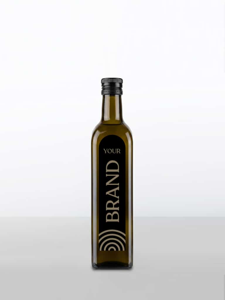 Aceite de oliva virgen extra de arbequina al por mayor botella 500 ml