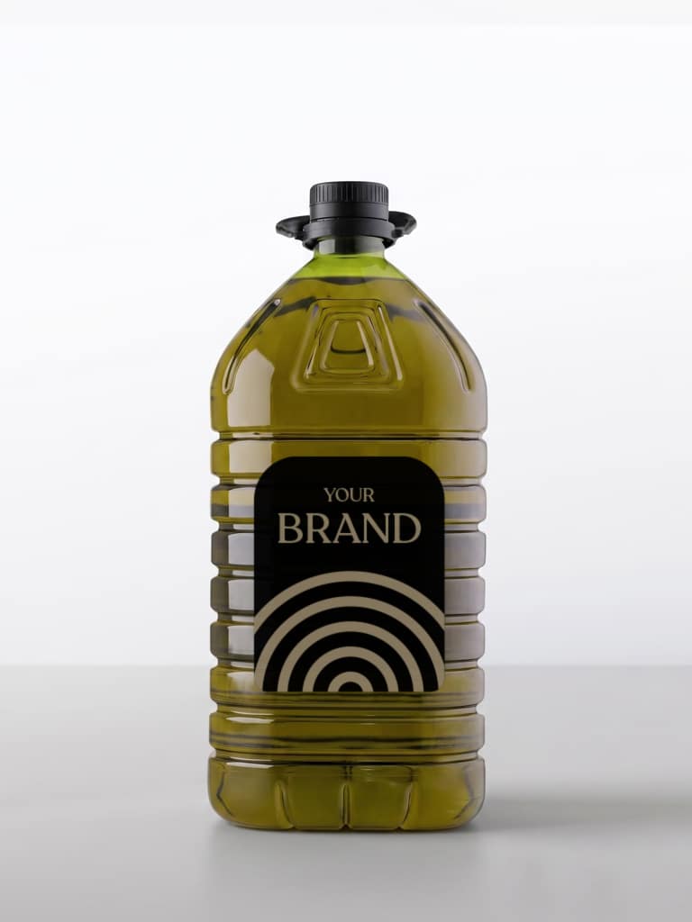 Aceite de oliva virgen extra de arbequina al por mayor garrafa 3 litros