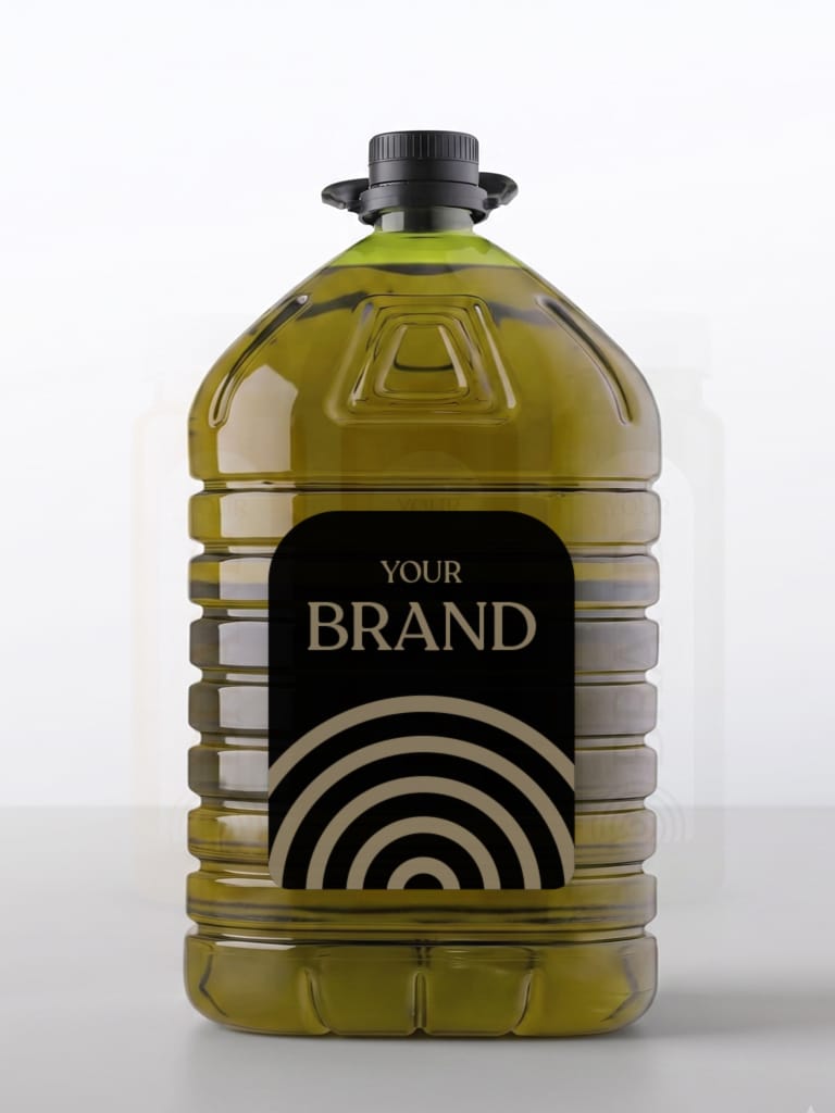 Aceite de oliva virgen extra de arbequina al por mayor garrafa 5 litros