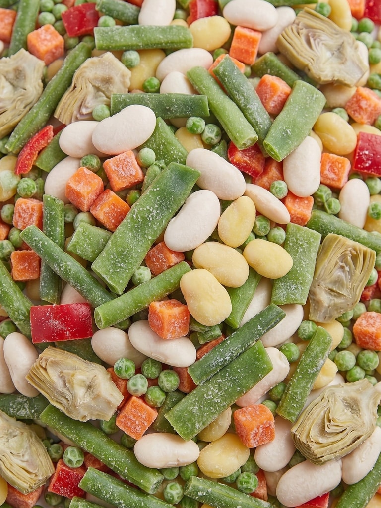 Fabricante de verduras para paella congeladas al por mayor