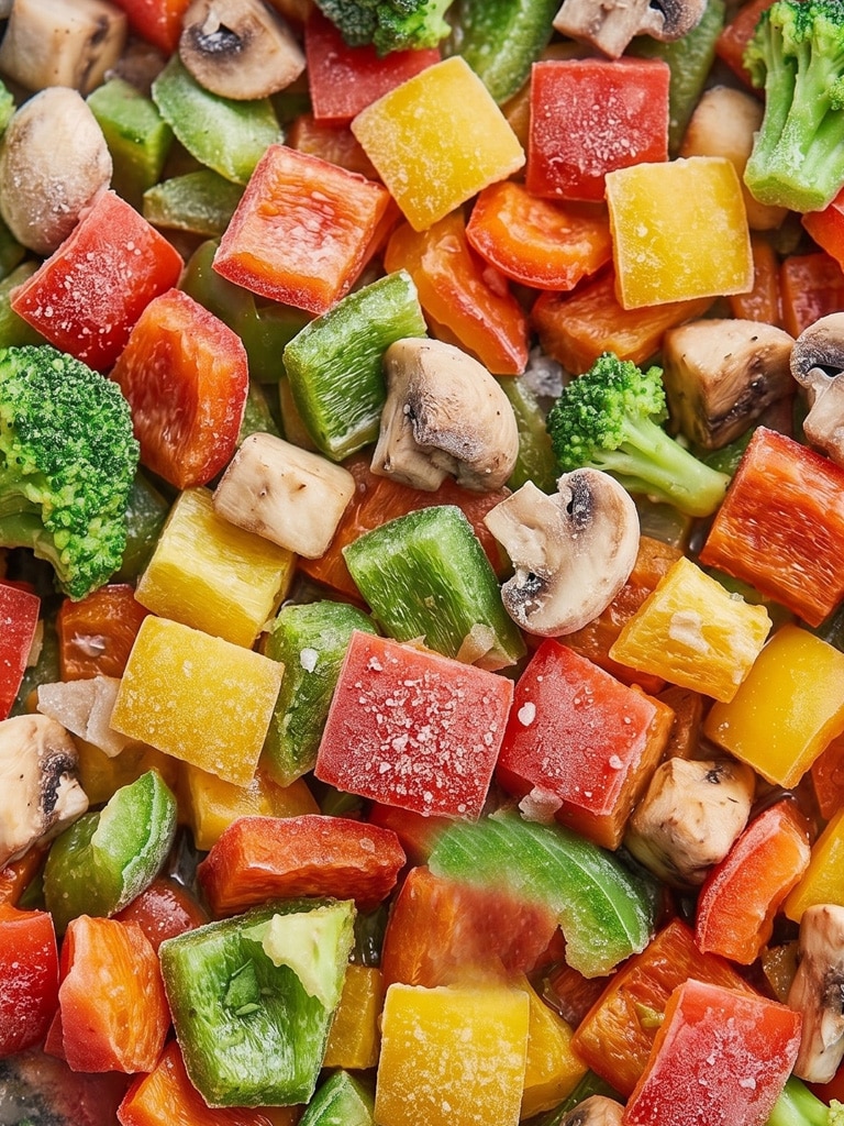 Salteado de verduras congeladas fabricante