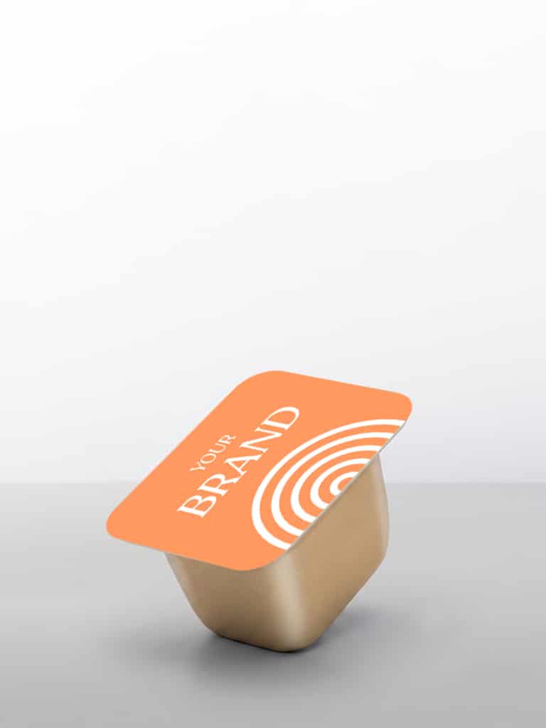 Crema de fruta en tarrina marca blanca