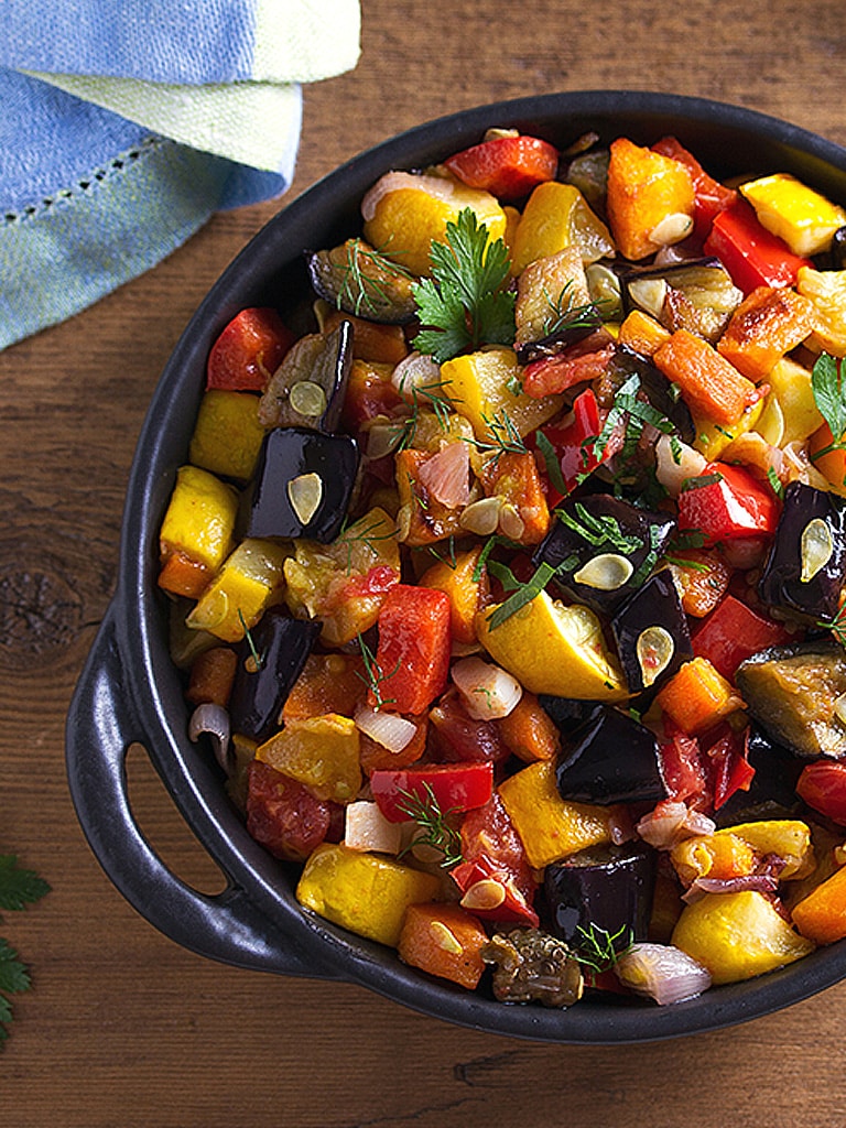 Verduras congeladas platos preparados y condimentados